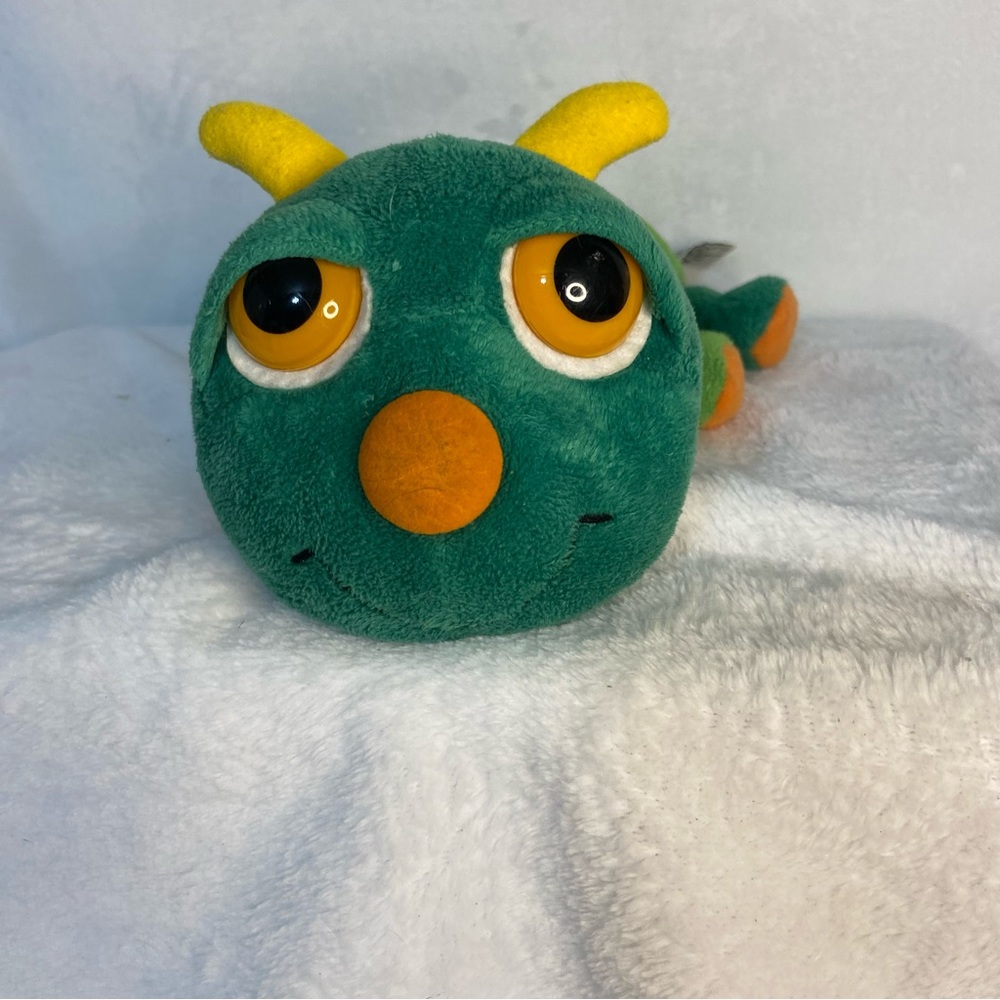 Russ Berrie Mili The Caterpillar Plush To Green Stuffed Animal